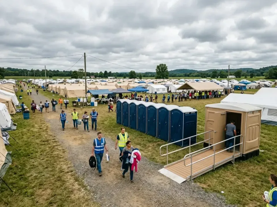 disaster-relief-camp-restrooms-010 — frequently asked questions, Dumpster & Portable Bathrooms Rental in North Fort Lewis, WA